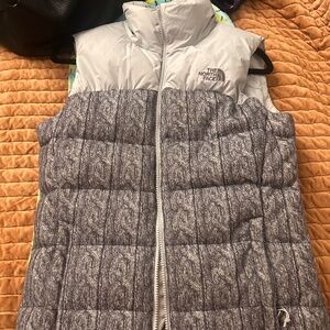 The northface puffer vest